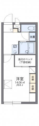 レオパレス土佐町の間取り画像