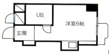 チサンマンション広島の間取り画像