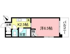 クレール武蔵野の間取り画像