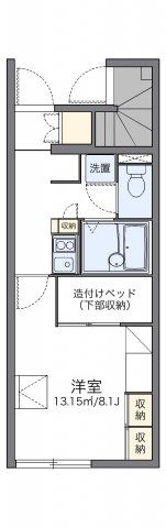 レオパレス望の間取り画像