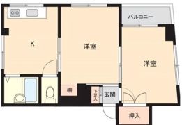 泉ハイツの間取り画像