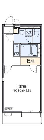 レオネクストカーサKASAI1の間取り画像