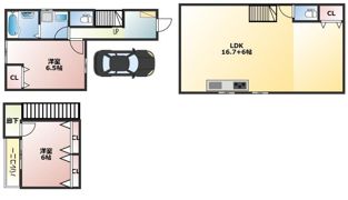 小川西町3丁目戸建ての間取り画像
