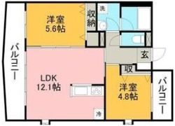 アヴァンティ横手の間取り画像