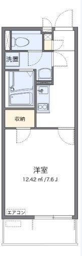 レオネクストホワイトメゾンの間取り画像