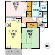 セジュール新横江の間取り画像