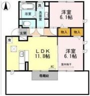 カトレアの間取り画像