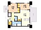 MODERN PALAZZO 博多デュオグランデWestの間取り画像