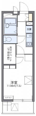 レオパレスヴィーブルの間取り画像