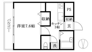 プラザG＆Kの間取り画像