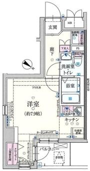 LEXE AZEST赤羽の間取り画像