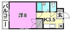 ベルナティオの間取り画像