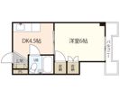 VILLA三篠の間取り画像