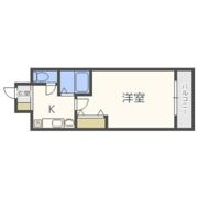 カスタリア堺筋本町の間取り画像