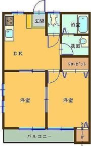 コンフォートIIの間取り画像