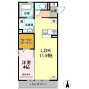 ヴェルドミール B棟の間取り画像