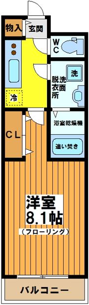 シュトラール赤堤の間取り画像