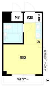 グローリア初穂武蔵境の間取り画像