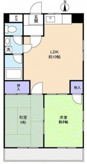 舟入清水ビルの間取り画像