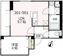ペルソナ横浜の間取り画像