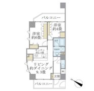 ヴィンテージ中目黒の間取り画像