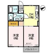 ヴィラ フルールの間取り画像