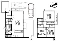 プラートフジ六番館・七番館・八番館の間取り画像