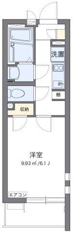 クレイノ西川口の間取り画像