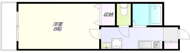 アルビオン田端の間取り画像