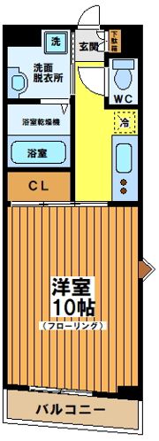 ディアレストKEIO笹塚の間取り画像