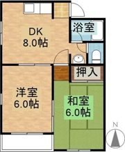 ムーニーコーノスの間取り画像