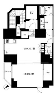CREAL premier恵比寿の間取り画像