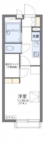 レオパレス新白岡の間取り画像