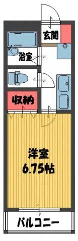 サンライズマンションの間取り画像