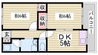 中道グリーンハイツの間取り画像