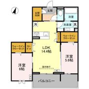 センカⅢの間取り画像