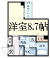 サンクール松屋町の間取り画像