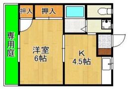 メゾングリーズの間取り画像