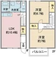 アプトエーデルワイスの間取り画像