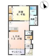 フォレットAの間取り画像
