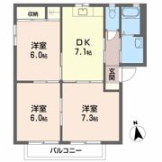 バリュージュ生石 B棟の間取り画像