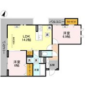 センカⅢの間取り画像