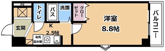 ニューサンライズの間取り画像
