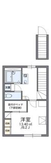 レオパレスイシハラⅡの間取り画像