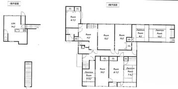 東香里園町戸建の間取り画像