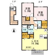 グランシャリオの間取り画像