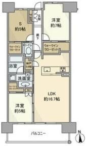 シティタワー葵の間取り画像