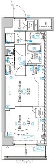 ラフィスタ墨田5丁目Ⅱの間取り画像