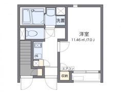 クレイノバーサトルⅢ 牛田南の間取り画像