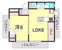 マンション冨士の間取り画像